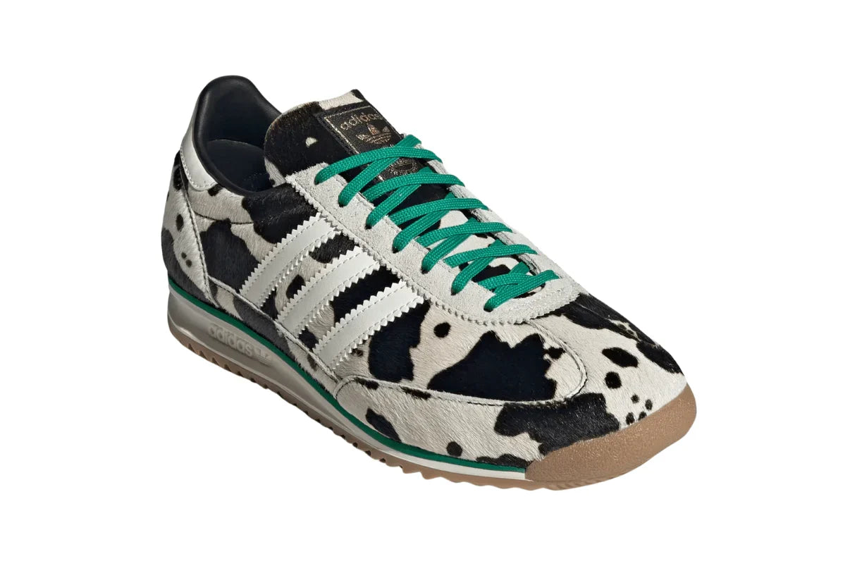 Adidas SL 72 Og Court Green Cow Print Bege - 44SHOES