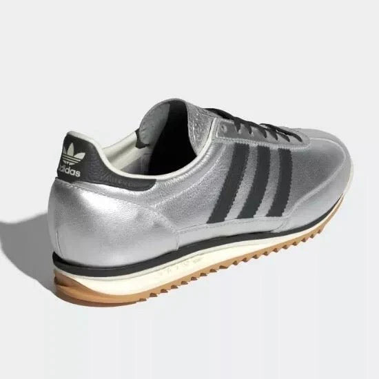 Adidas SL 72 Og Silver Metallic Black Prata - 44SHOES
