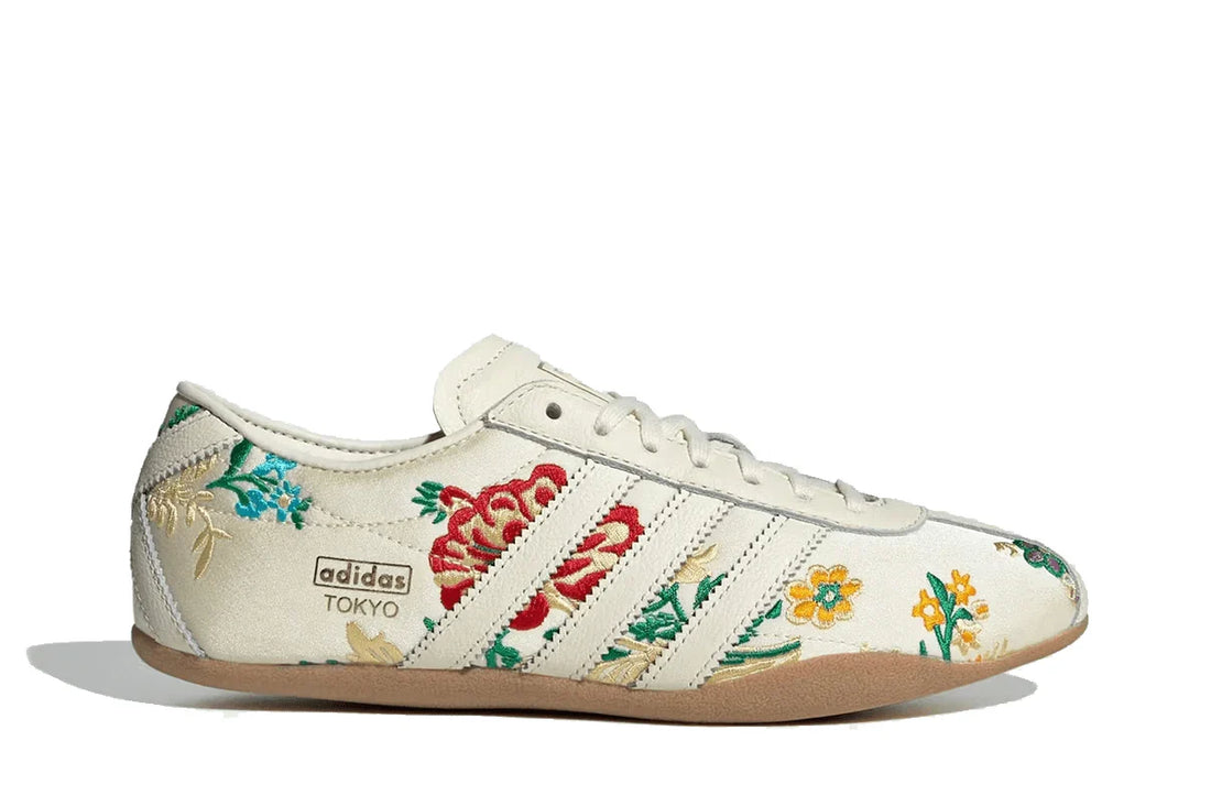Adidas Tokyo Crew White Floral Embroidery Branco - 44SHOES