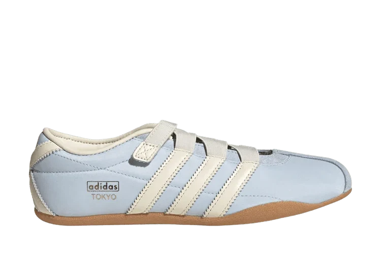 Adidas Tokyo Mary Jane Crystal Sky Cream White Azul - 44SHOES