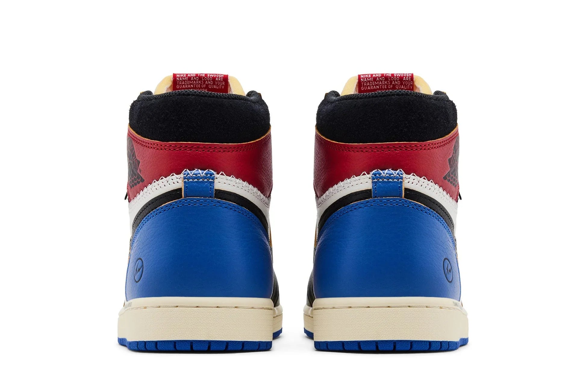 Air Jordan 1 High Fragment Design x Union LA Varsity Red Branco - 44SHOES