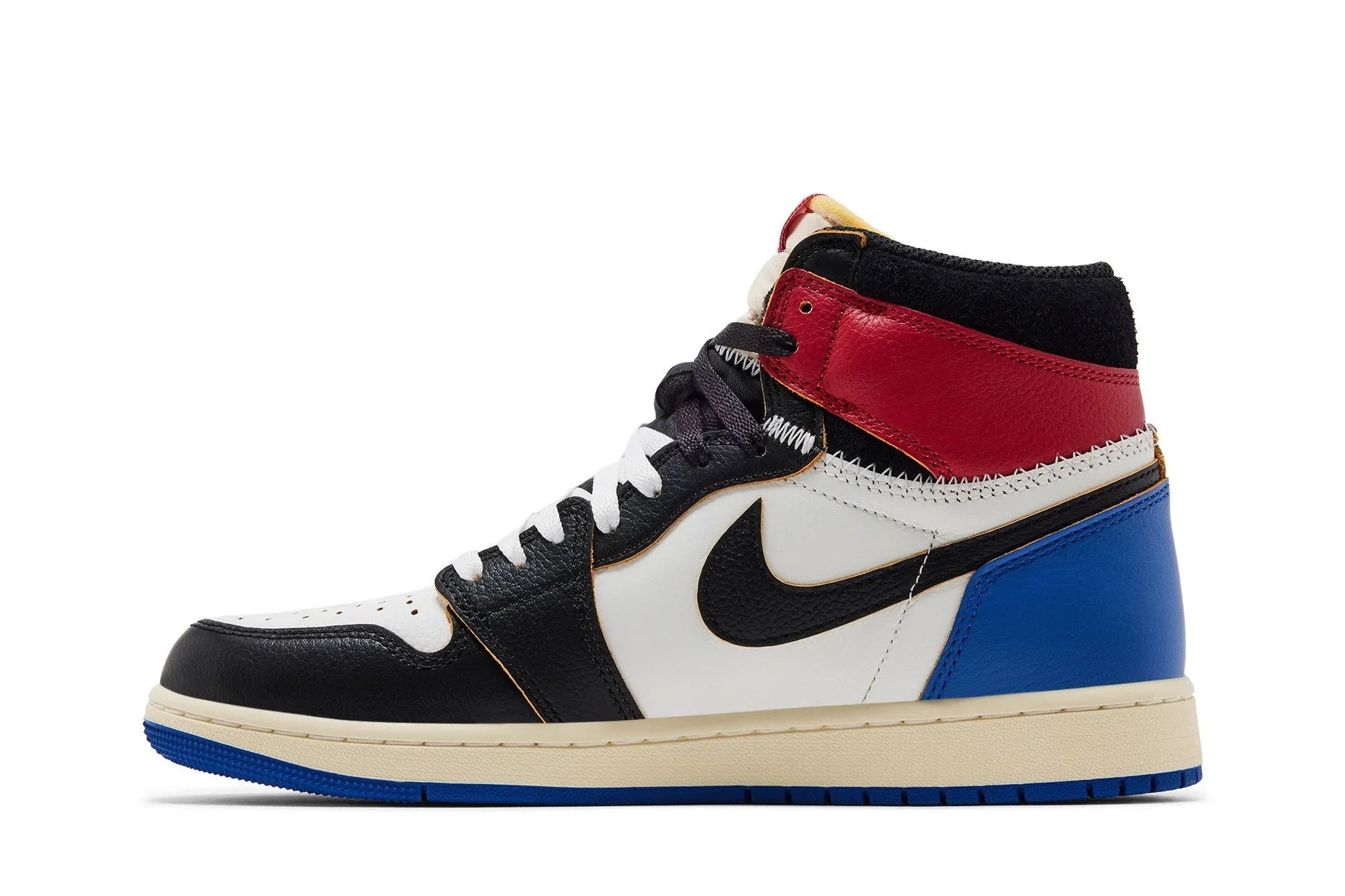 Air Jordan 1 High Fragment Design x Union LA Varsity Red Branco - 44SHOES