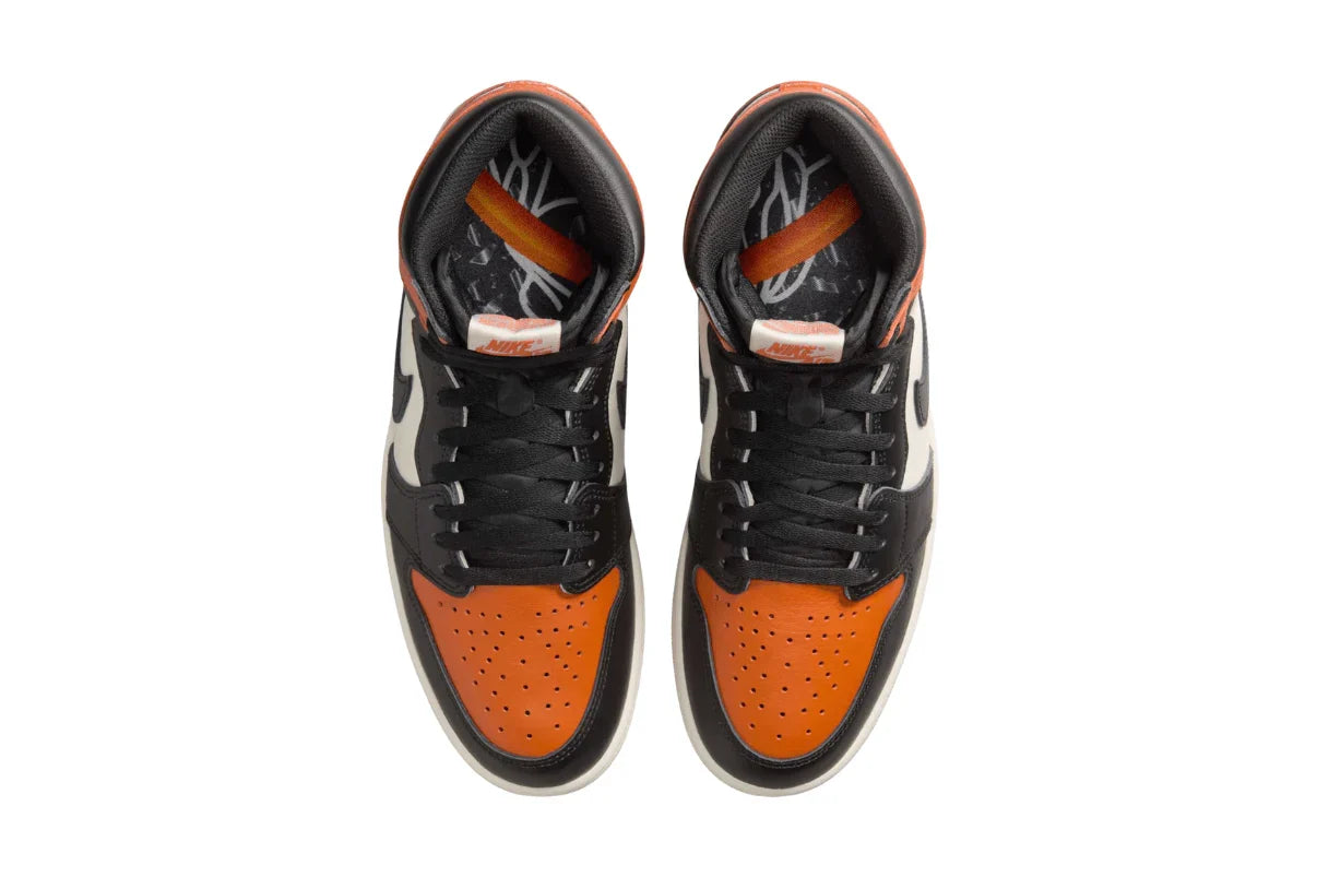 Air Jordan 1 High OG Shattered Backboard Laranja - 44SHOES