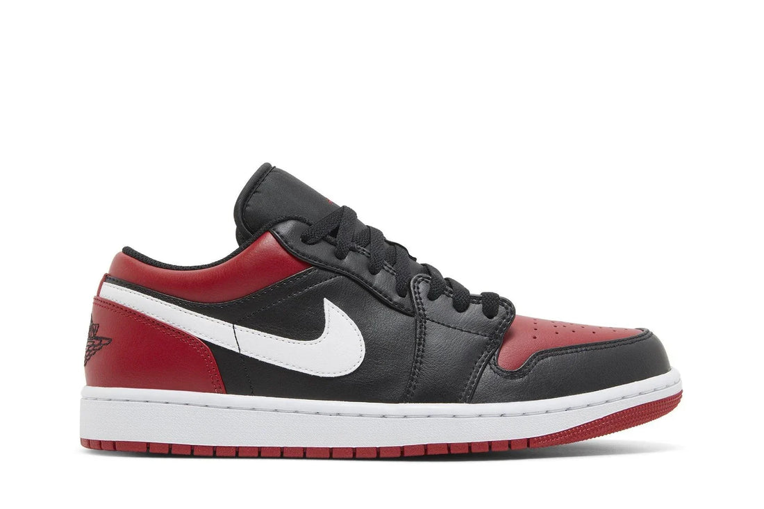 Air Jordan 1 Low Alternate Bred Toe Vermelho - 44SHOES