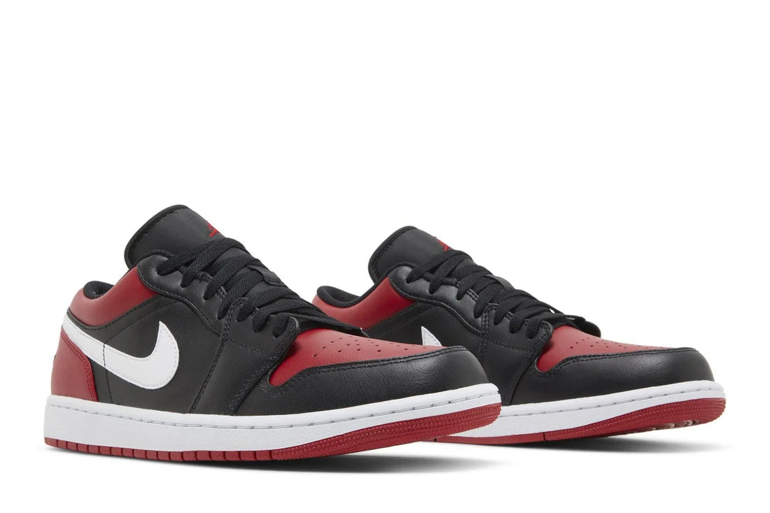 Air Jordan 1 Low Alternate Bred Toe Vermelho - 44SHOES