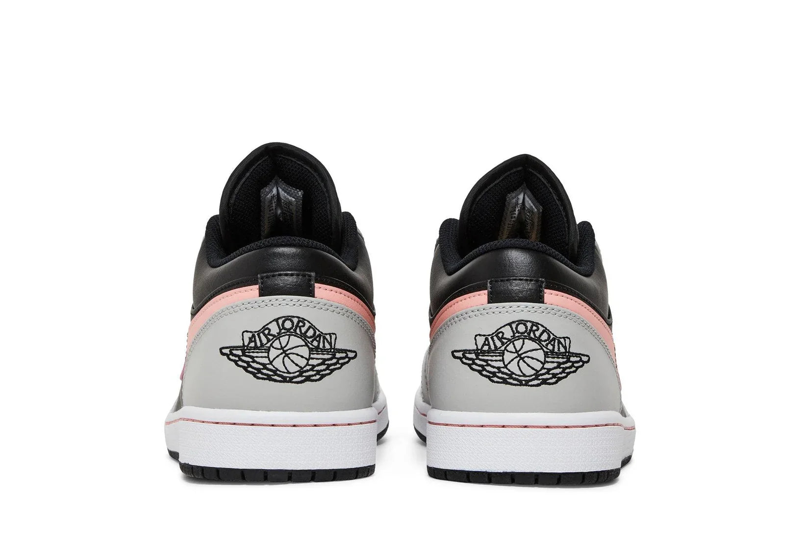 Air Jordan 1 Low Black Grey Pink Cinza - 44SHOES