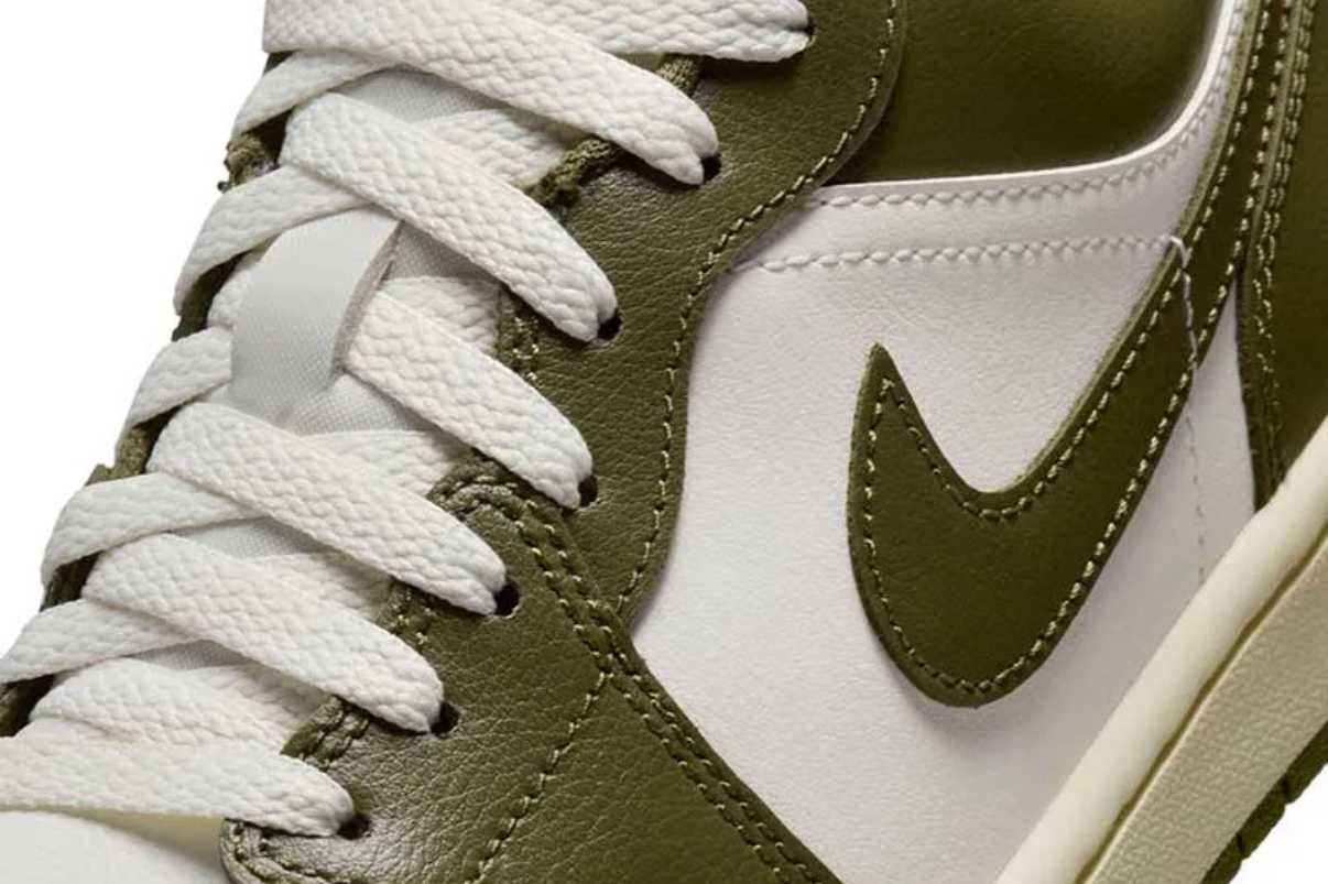 Air Jordan 1 Low Medium Olive Verde - 44SHOES