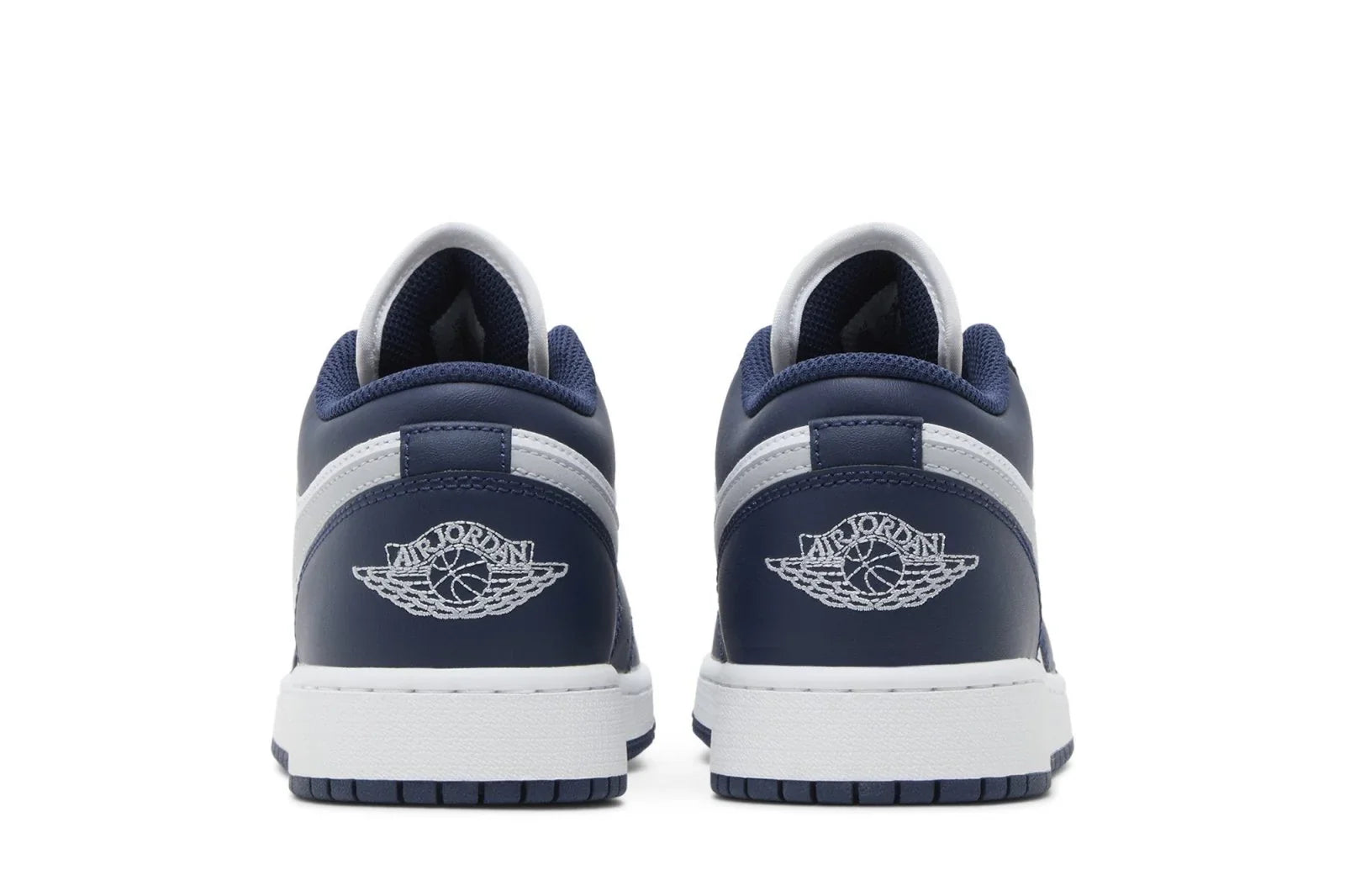 Air Jordan 1 Low Midnight Navy Wolf Grey Azul Marinho - 44SHOES