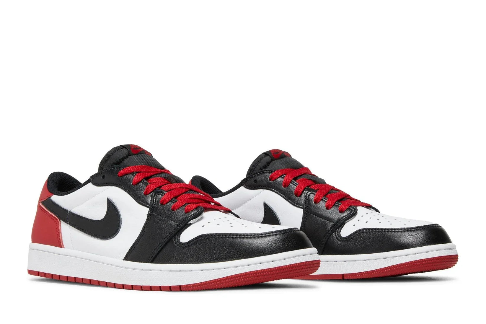 Air Jordan 1 Low OG Black Toe (2023) Vermelho - 44SHOES