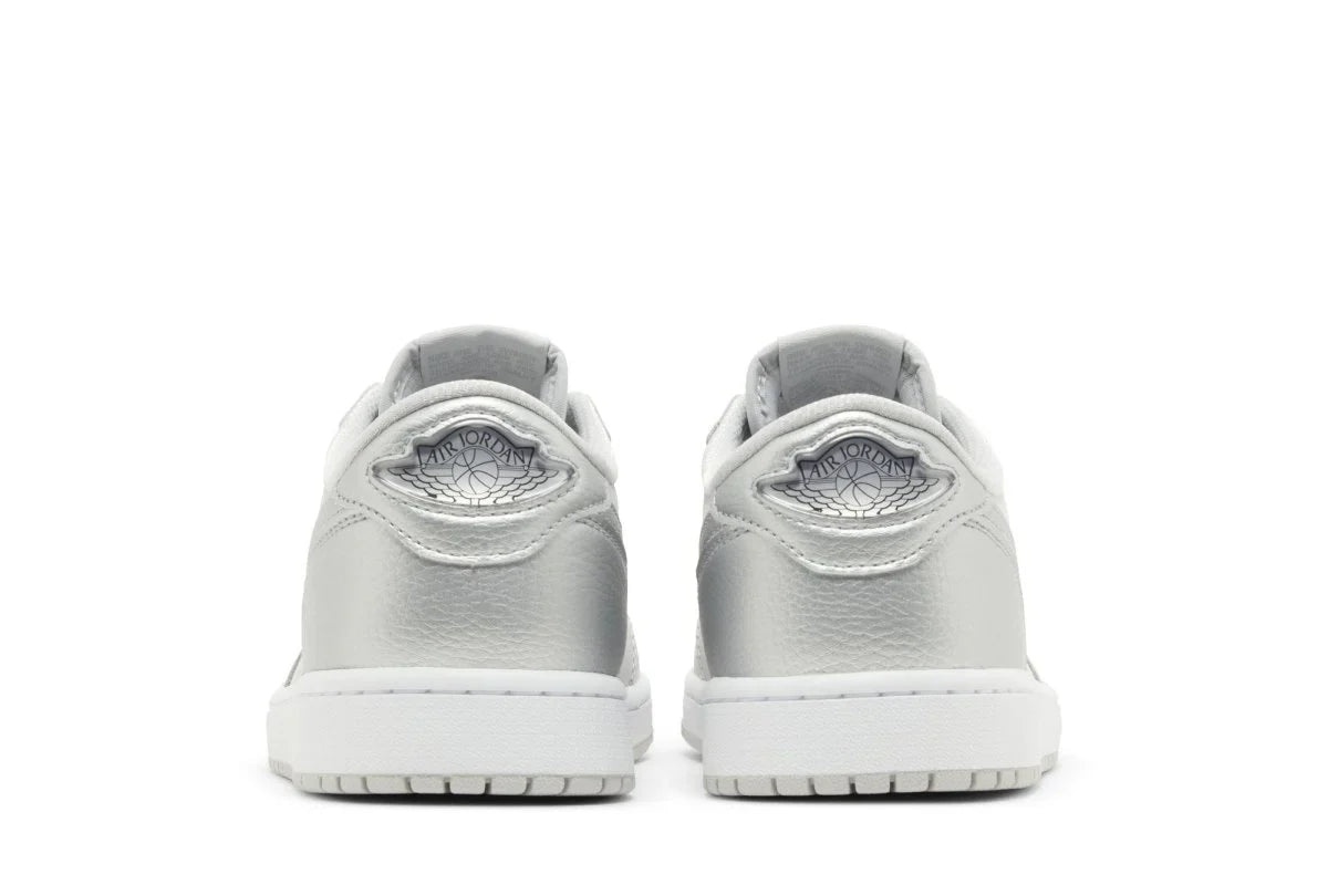 Air Jordan 1 Low Og Metallic Silver Cinza - 44SHOES