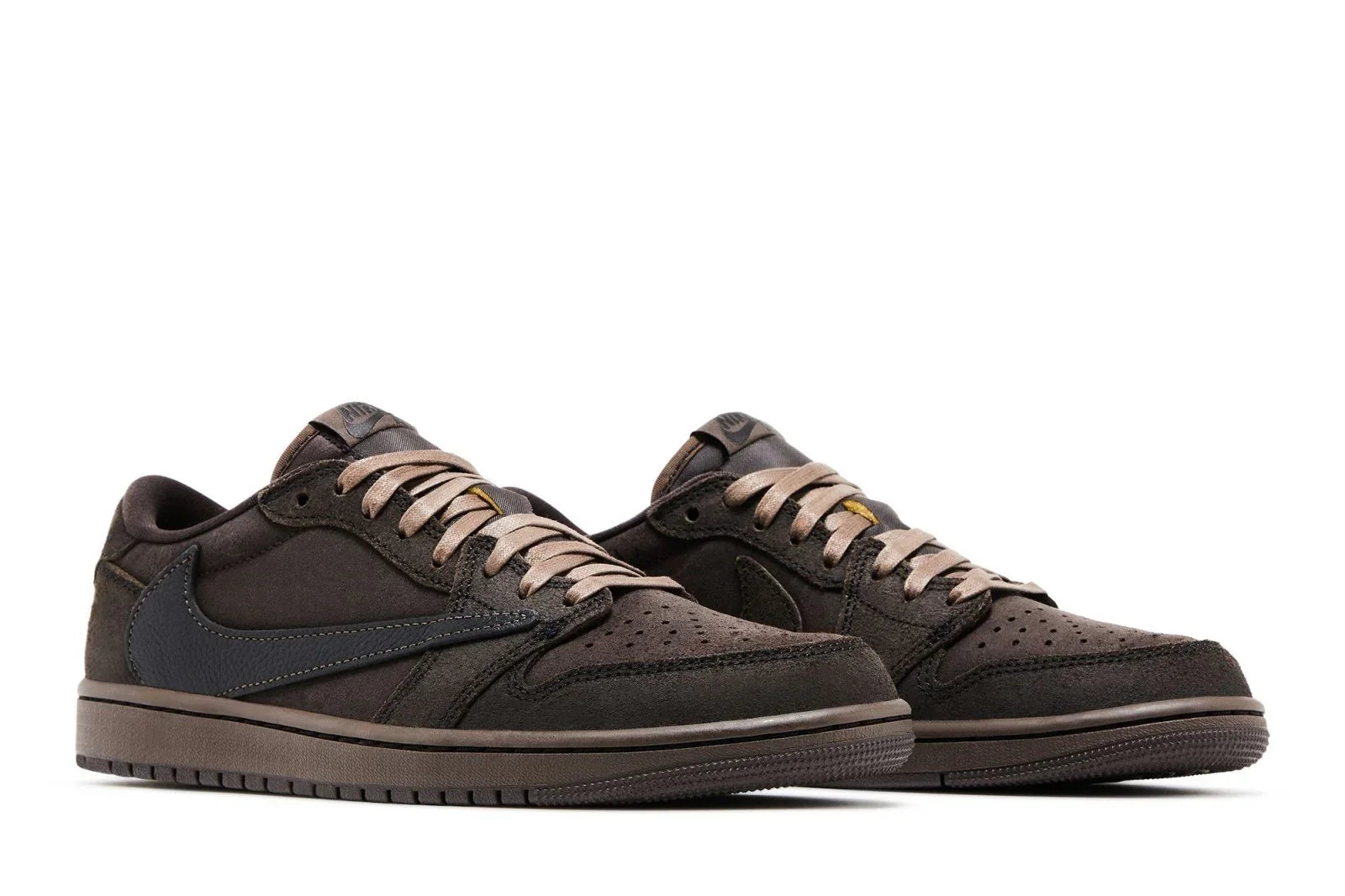 Air Jordan 1 Low Og Sp x Travis Scott Velvet Brown Marrom - 44SHOES