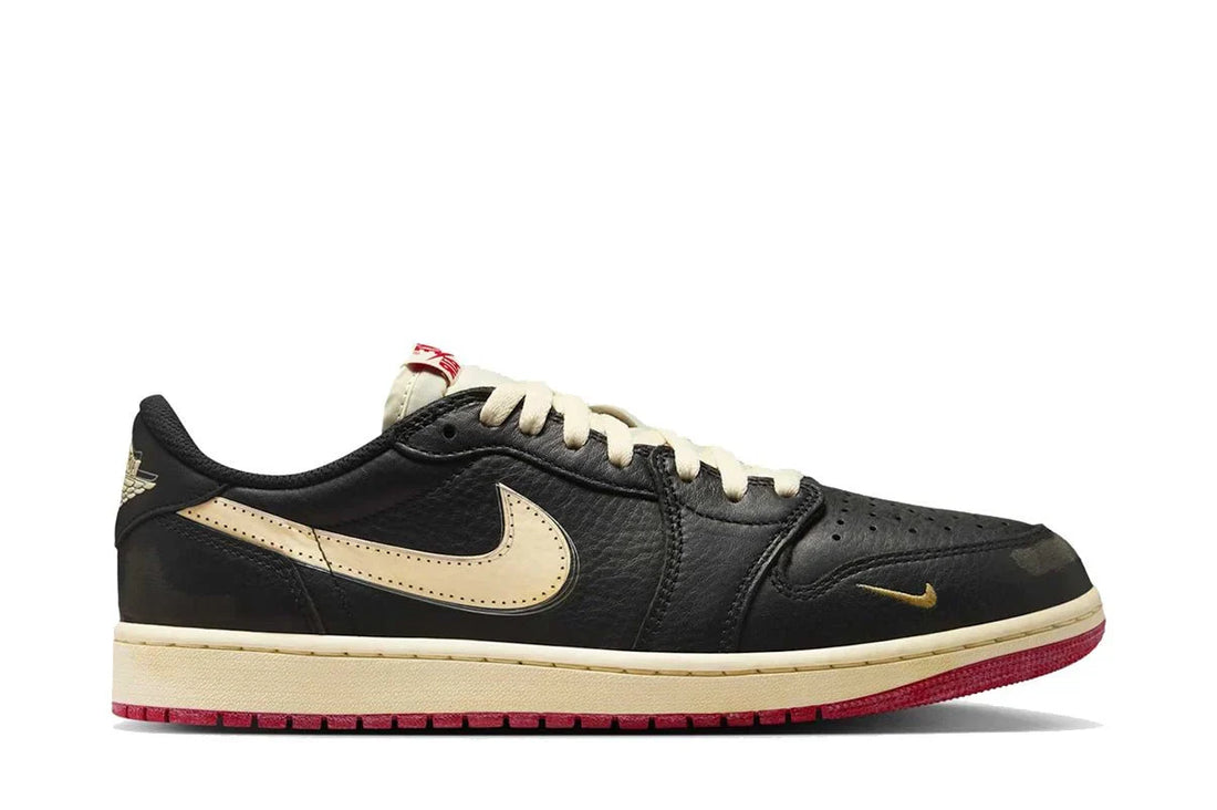 Air Jordan 1 Low OG x Nigel Sylvester Better With Time Preto - 44SHOES