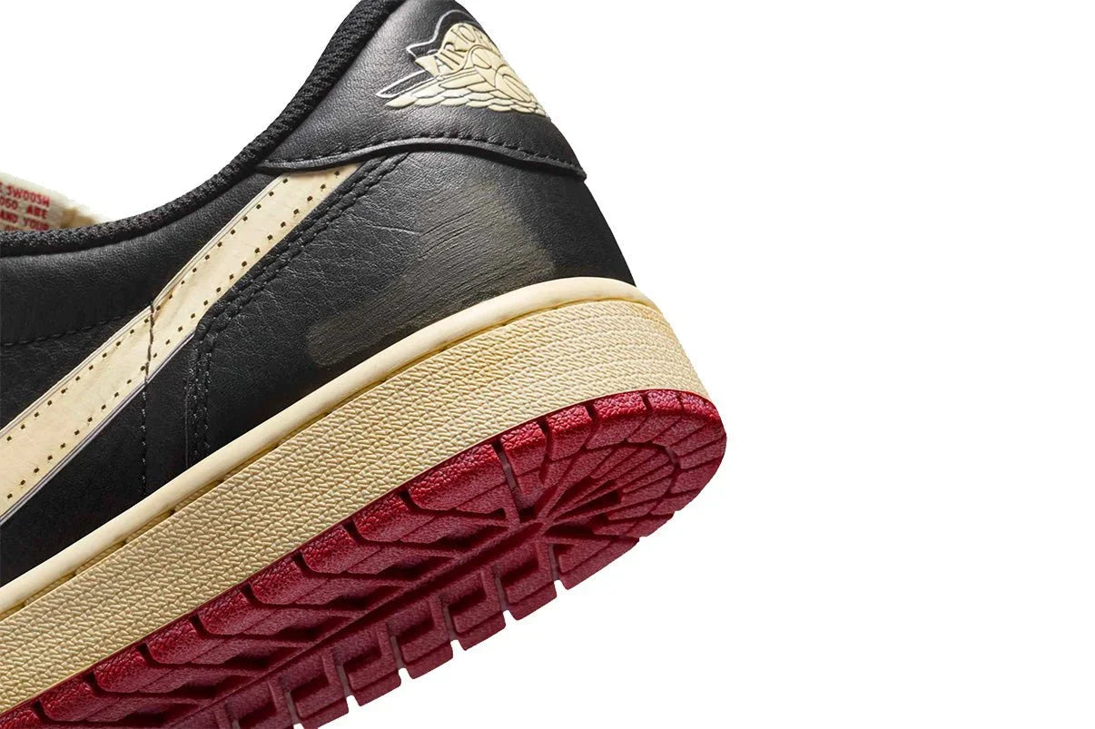 Air Jordan 1 Low OG x Nigel Sylvester Better With Time Preto - 44SHOES