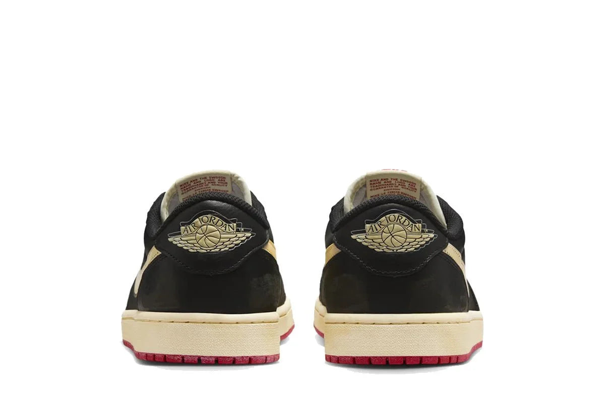 Air Jordan 1 Low OG x Nigel Sylvester Better With Time Preto - 44SHOES