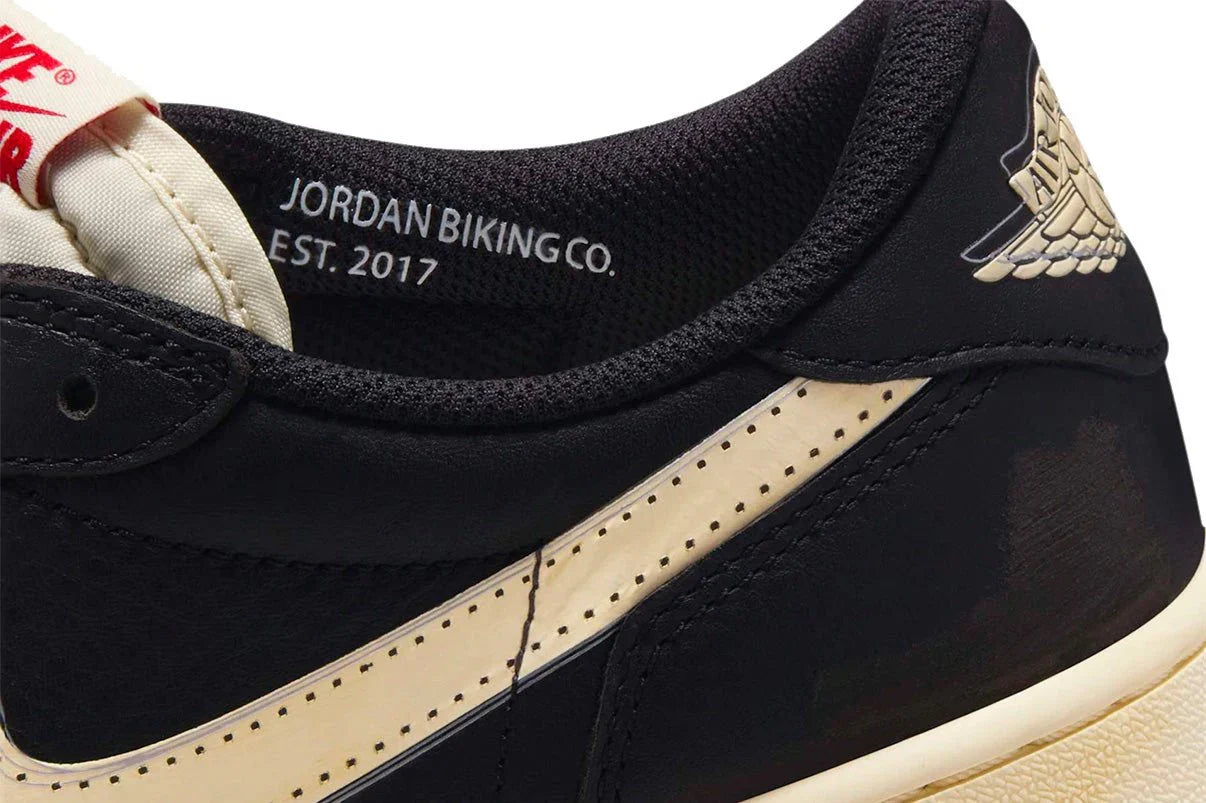 Air Jordan 1 Low OG x Nigel Sylvester Better With Time Preto - 44SHOES