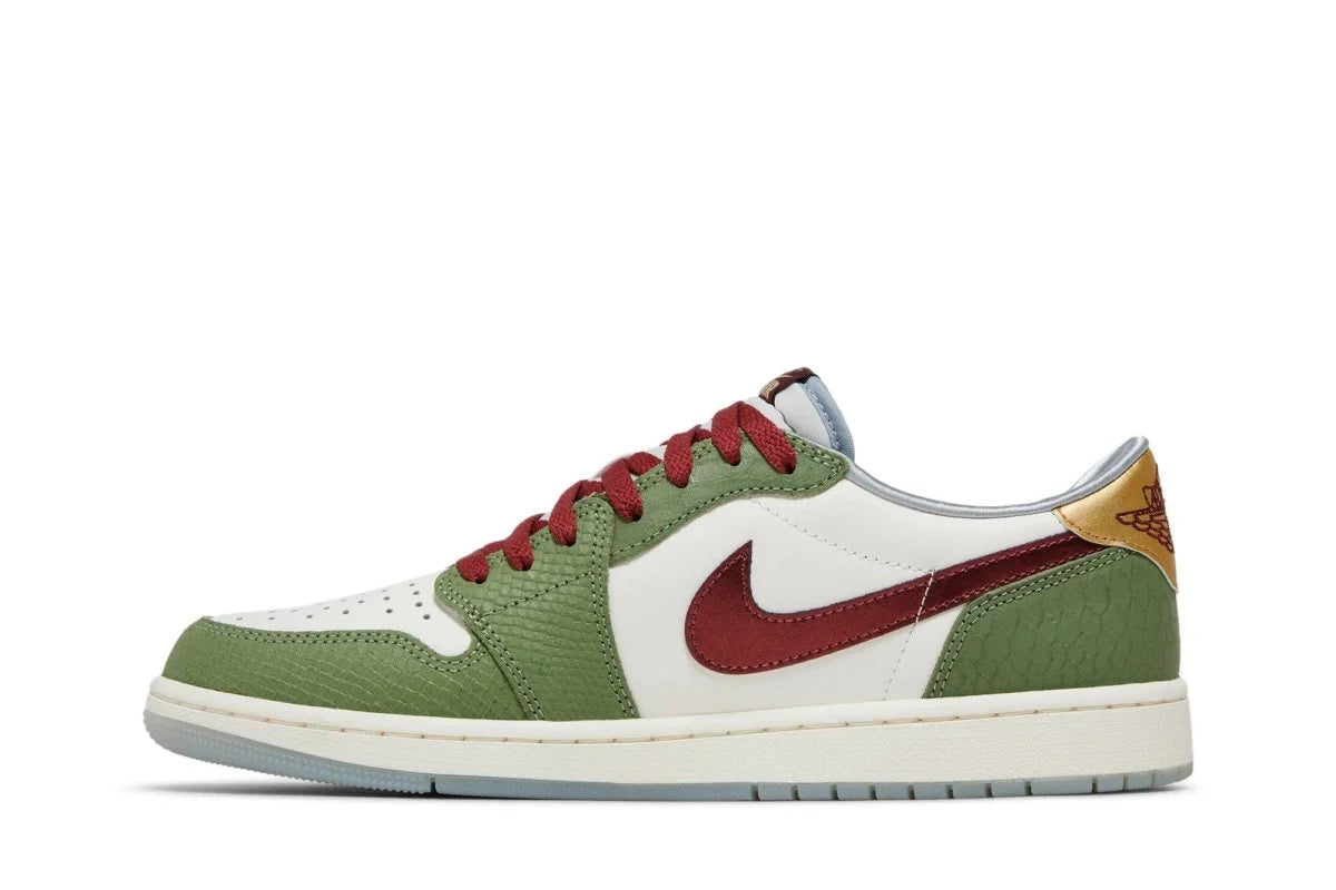 Air Jordan 1 Low Og Year of Dragon Chinese New Year Verde - 44SHOES