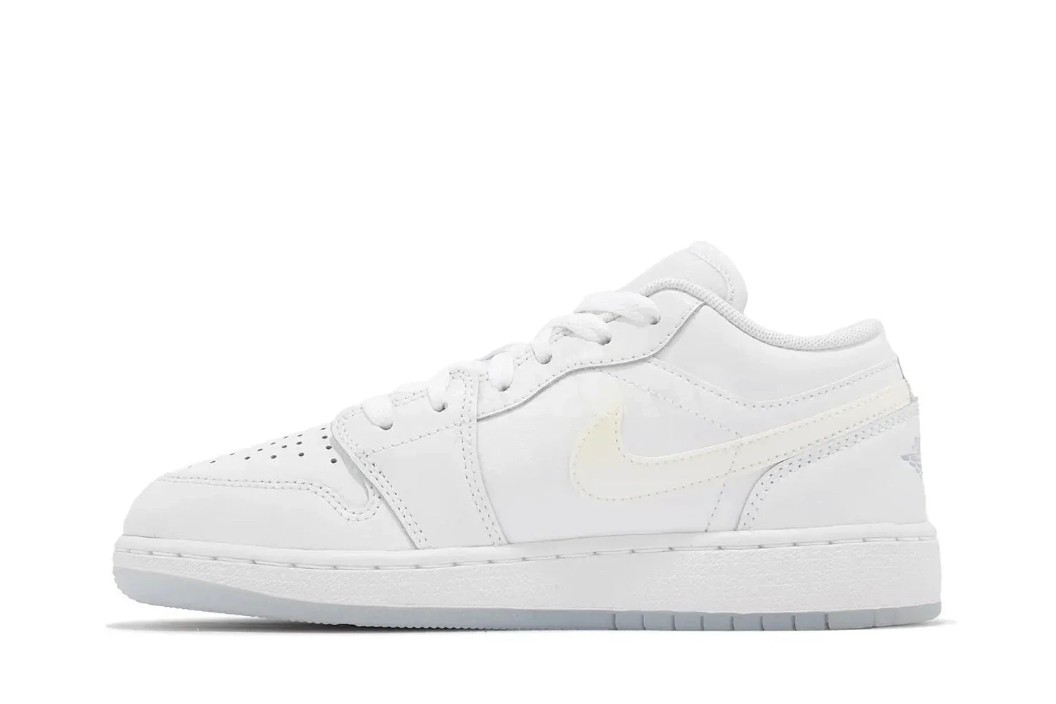 Air Jordan 1 Low Se "Glitter Swoosh" Branco - 44SHOES