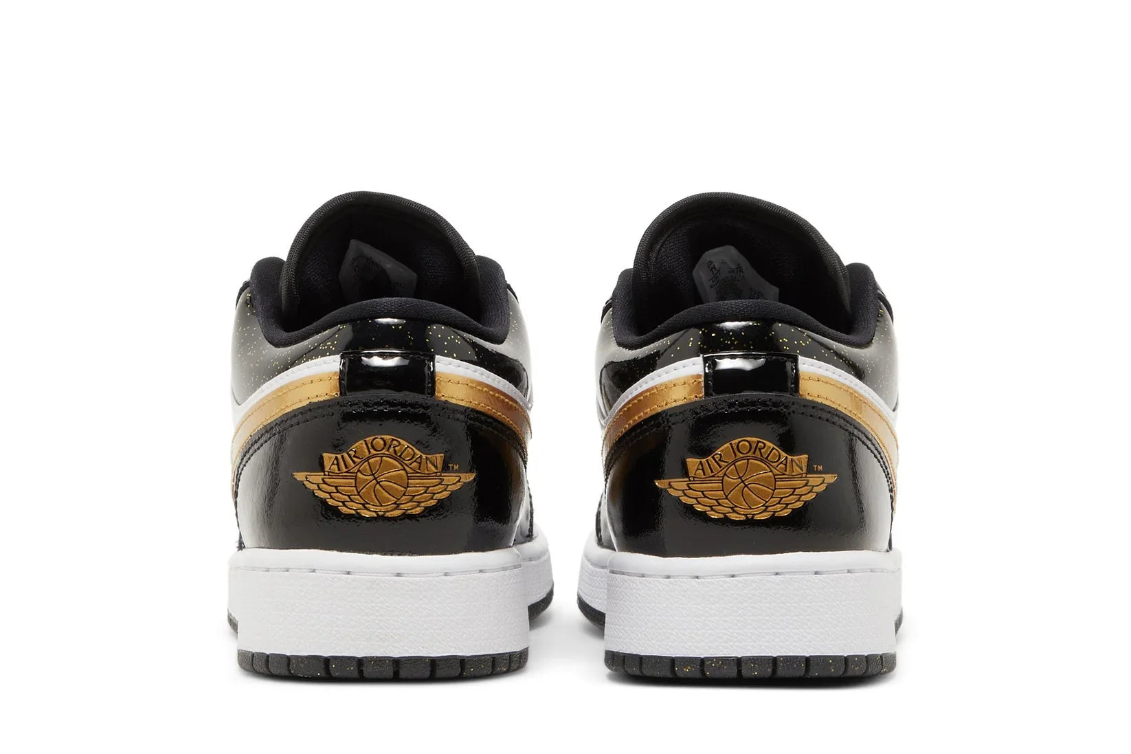 Air Jordan 1 Low SE Gs "Gold Toe" Preto - 44SHOES