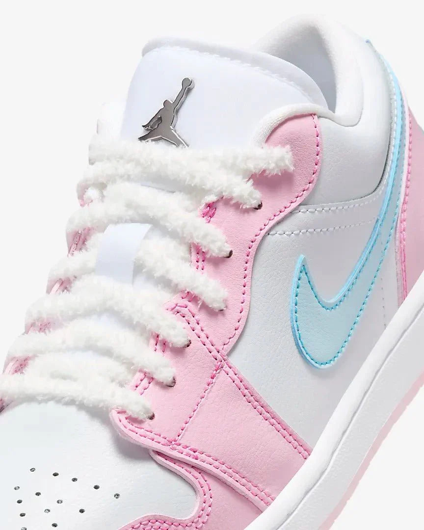 Air Jordan 1 Low Se Paw Print Pink Foam Rosa - 44SHOES