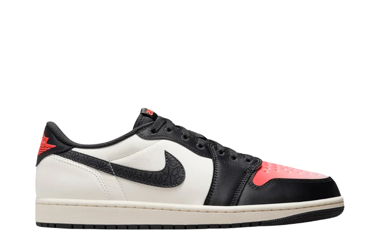Air Jordan 1 Low x Paris Saint Germain Sail and Off Noir Preto - 44SHOES