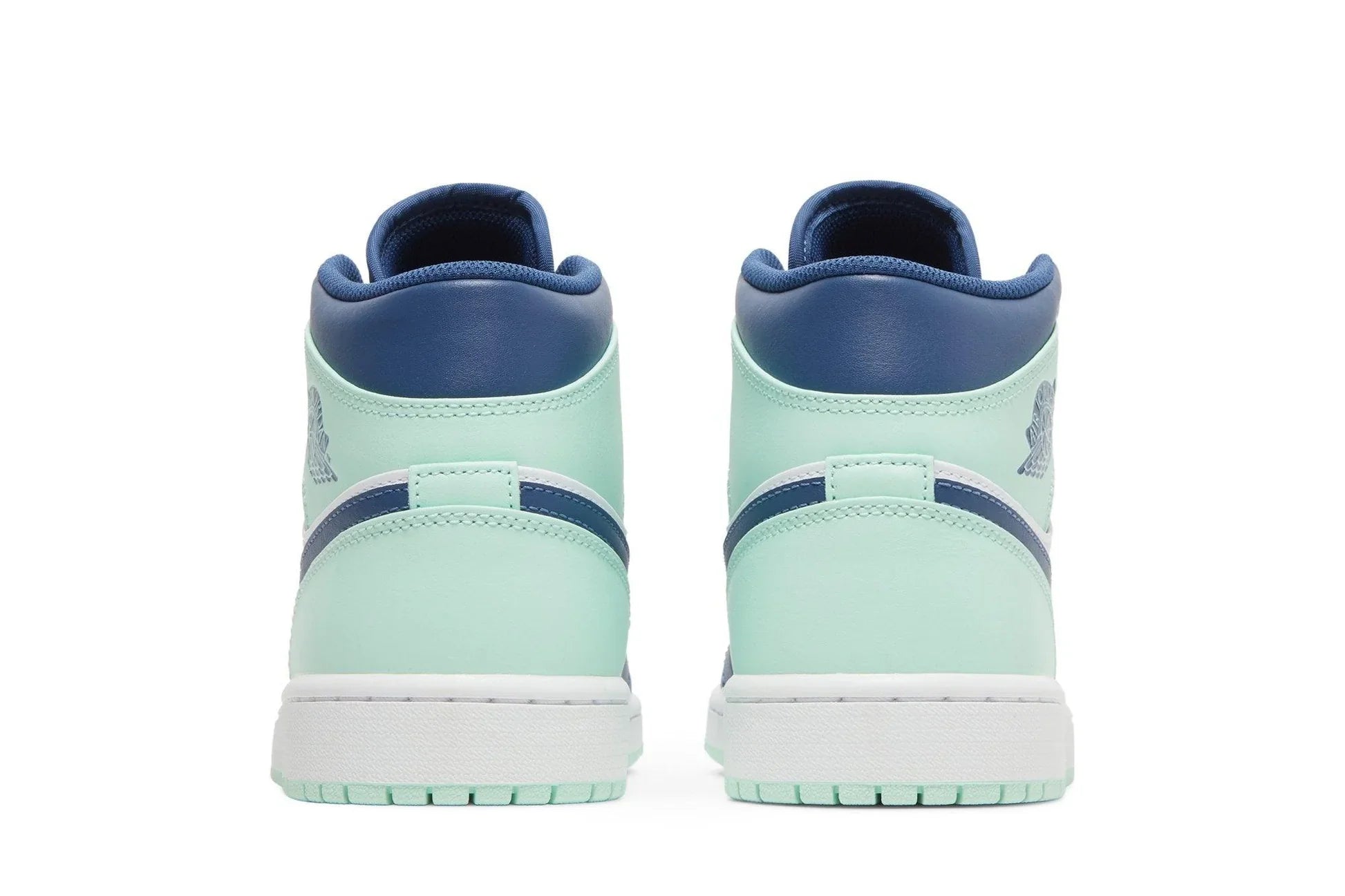 Air Jordan 1 Mid Aqua Blue Tint Verde - 44SHOES
