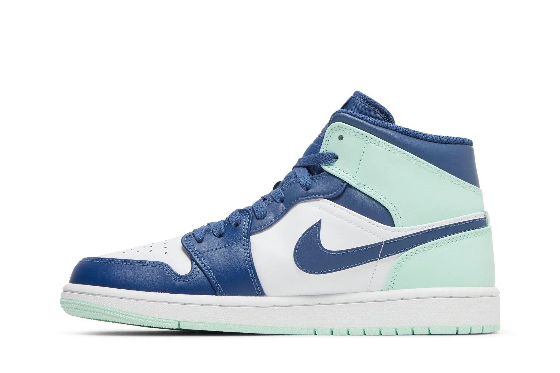 Air Jordan 1 Mid Aqua Blue Tint Verde - 44SHOES