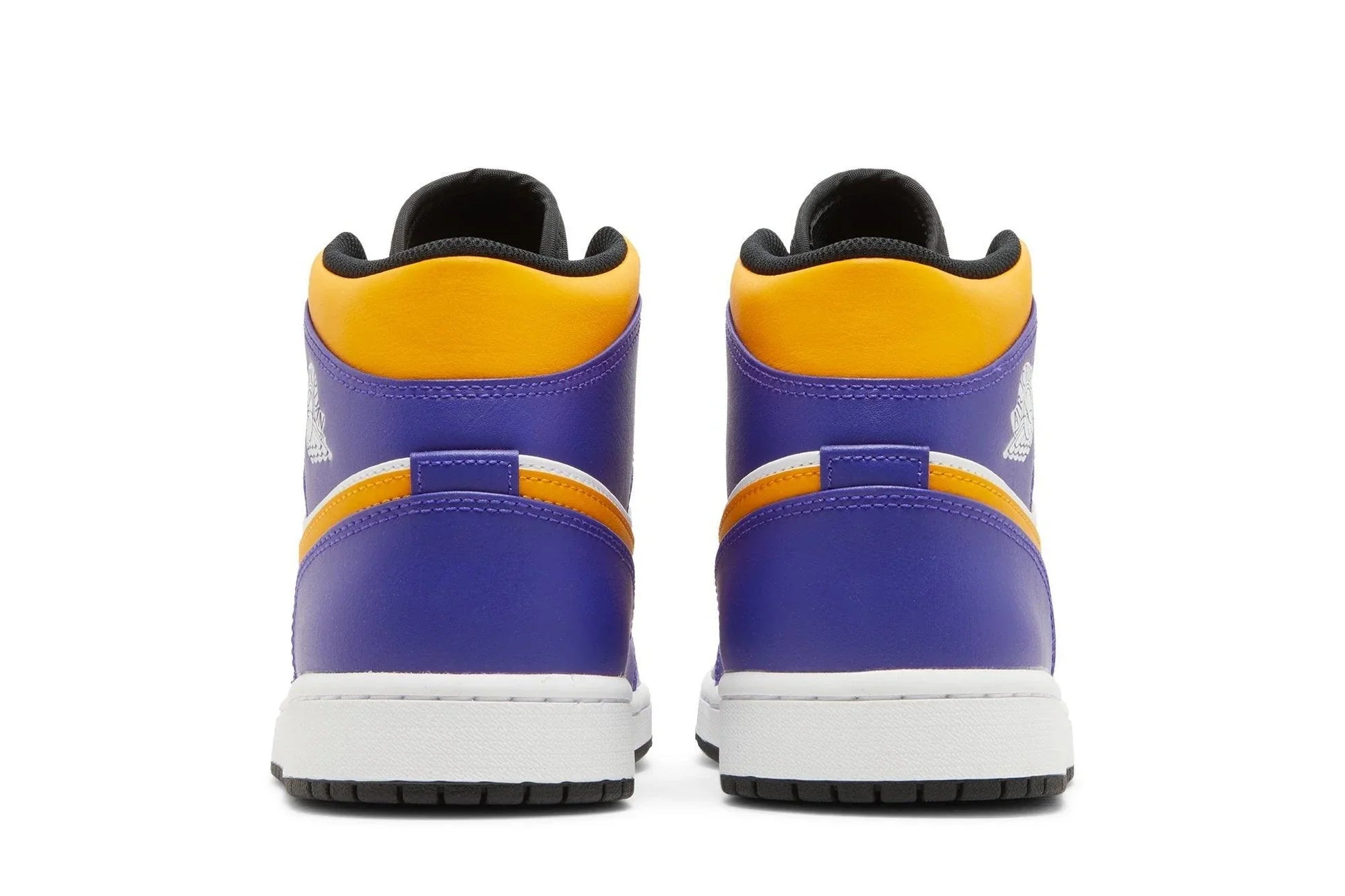 Air Jordan 1 Mid Lakers Roxo/Amarelo - 44SHOES