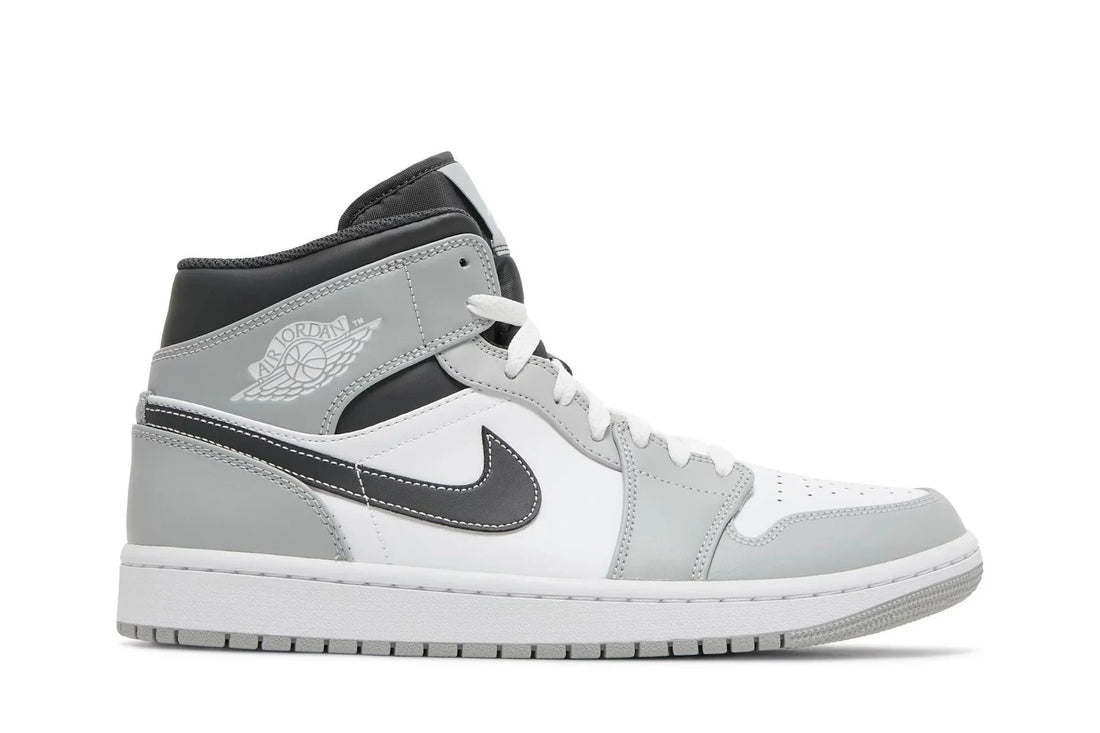 Air Jordan 1 Mid Light Smoke Grey Cinza - 44SHOES