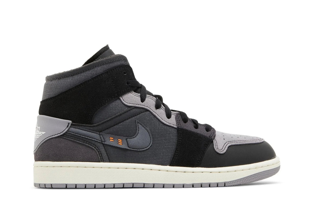 Air Jordan 1 Mid SE Craft Inside Out Black Preto - 44SHOES