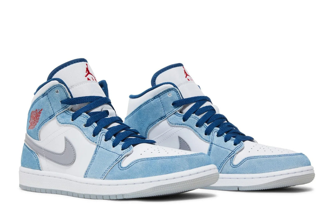 Air Jordan 1 Mid SE French Blue Azul - 44SHOES