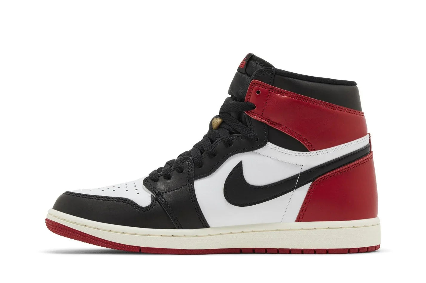 Air Jordan 1 Retro High OG Black Toe Reimagined Vermelho - 44SHOES