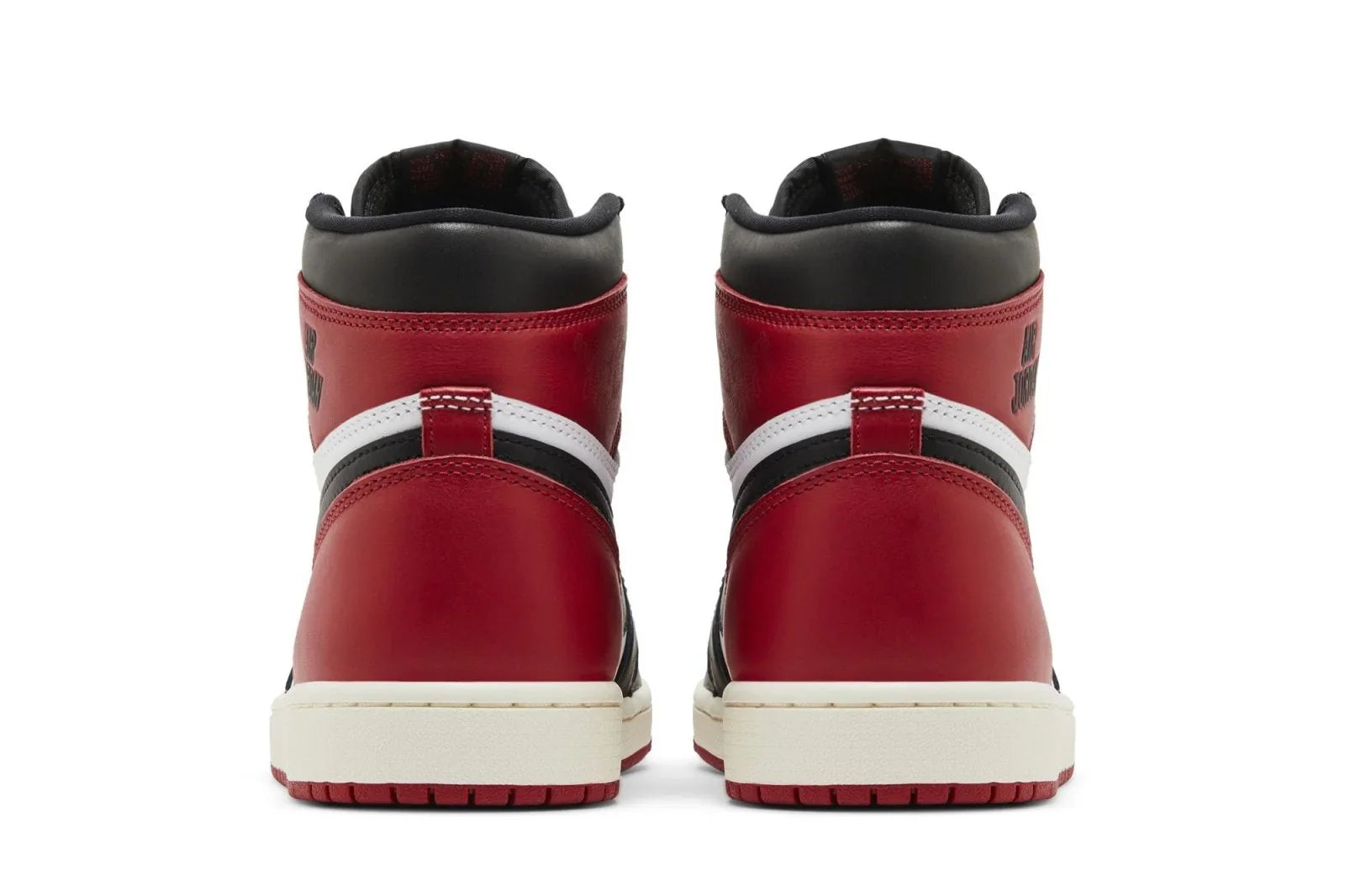 Air Jordan 1 Retro High OG Black Toe Reimagined Vermelho - 44SHOES