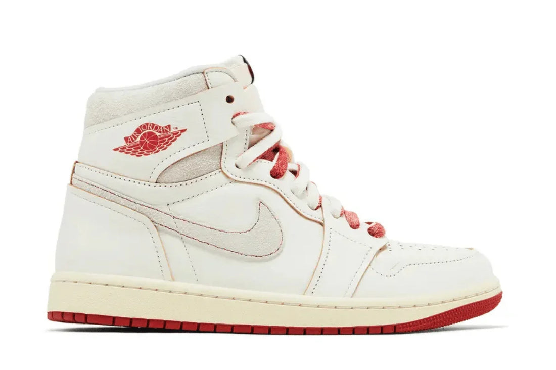 Air Jordan 1 Retro High Rare Air Sail Cinnabar Bege - 44SHOES