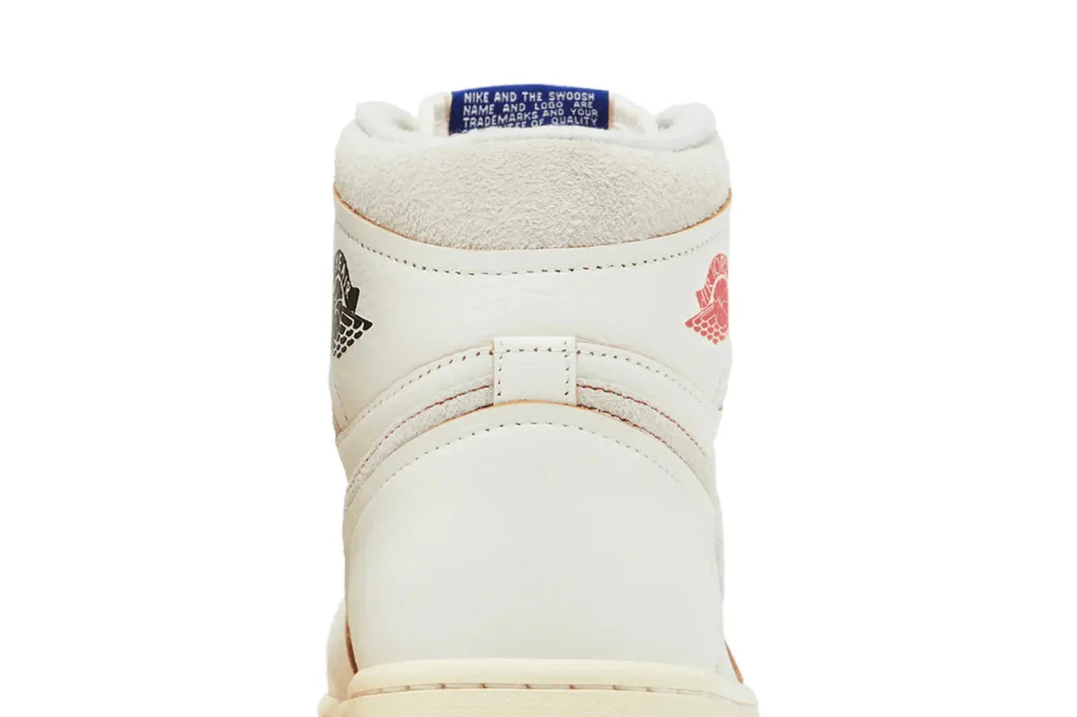 Air Jordan 1 Retro High Rare Air Sail Cinnabar Bege - 44SHOES