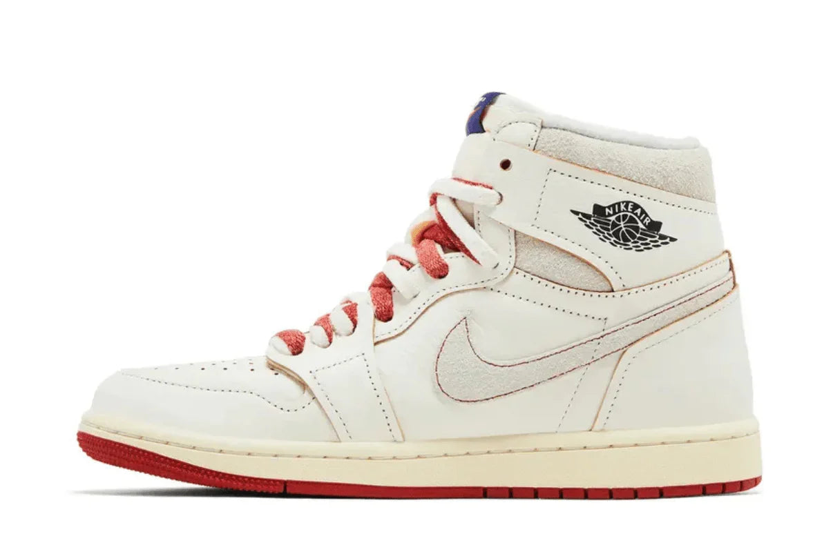 Air Jordan 1 Retro High Rare Air Sail Cinnabar Bege - 44SHOES