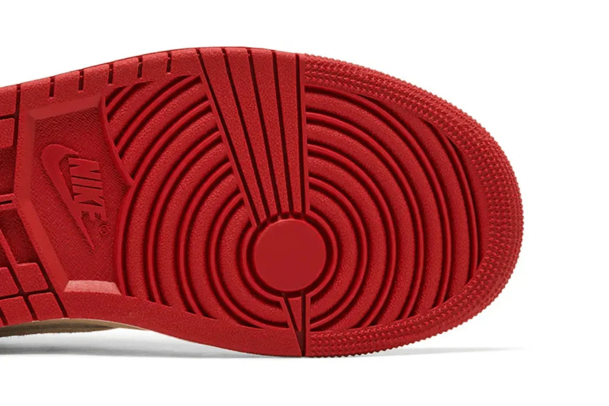 Air Jordan 1 Retro High Rare Air Sail Cinnabar Bege - 44SHOES