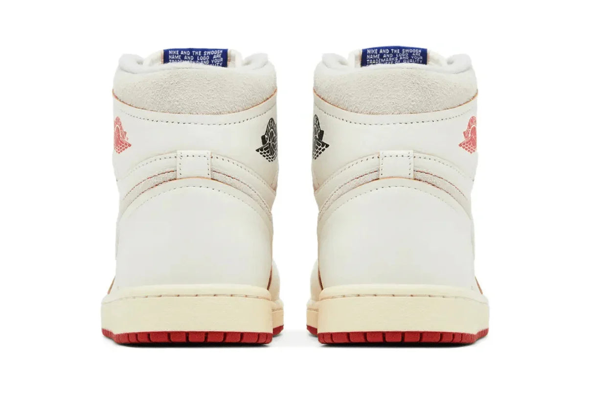 Air Jordan 1 Retro High Rare Air Sail Cinnabar Bege - 44SHOES