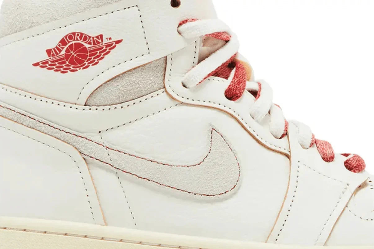 Air Jordan 1 Retro High Rare Air Sail Cinnabar Bege - 44SHOES