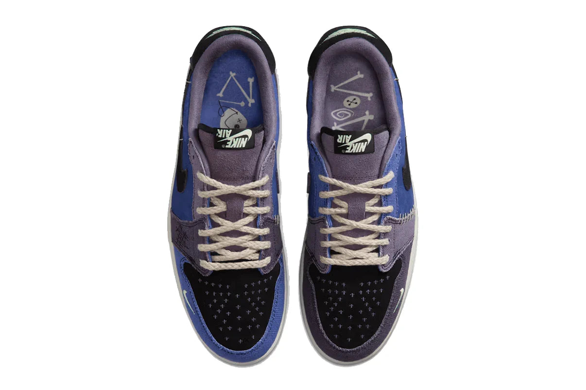 Air Jordan 1 Retro Low OG Zion Williamson Voodoo Alternate Azul - 44SHOES