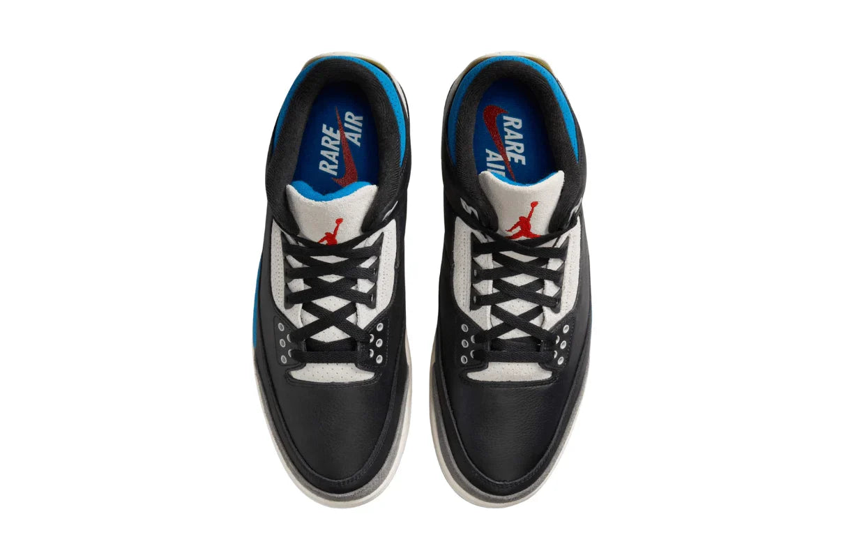 Air Jordan 3 OG Rare Air Preto - 44SHOES