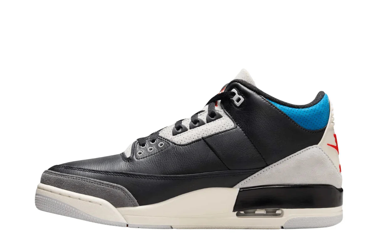 Air Jordan 3 OG Rare Air Preto - 44SHOES