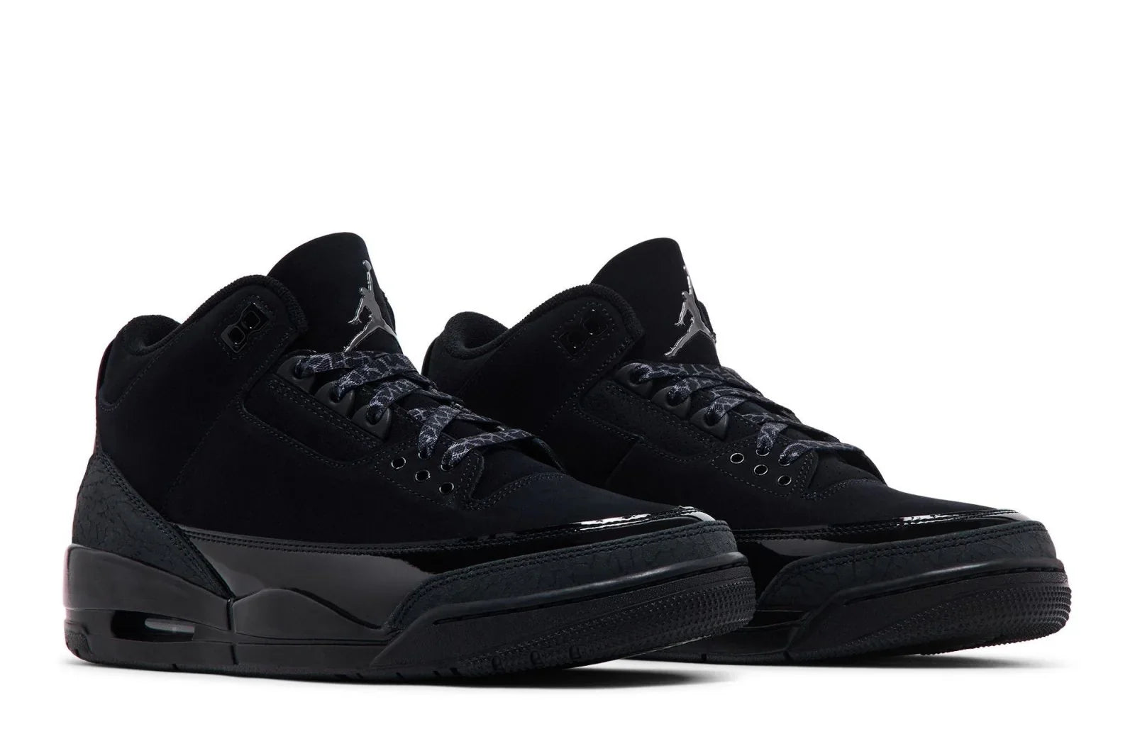 Air Jordan 3 Retro Black Cat Preto - 44SHOES