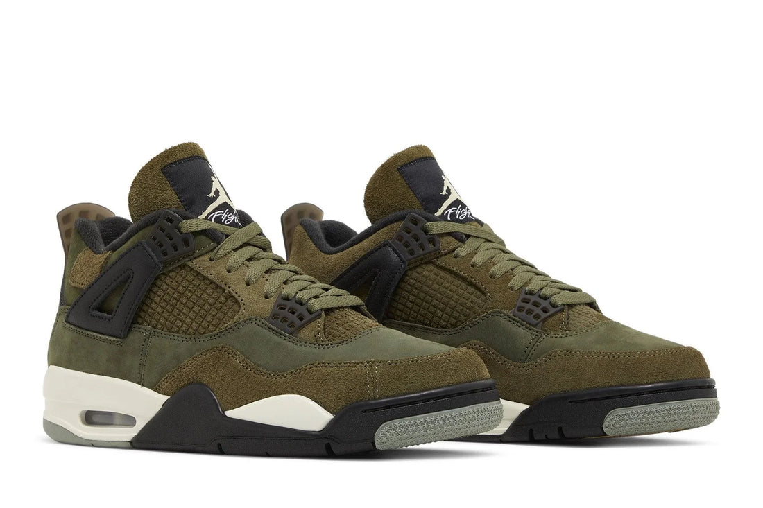 Air Jordan 4 Craft Medium Olive Verde - 44SHOES