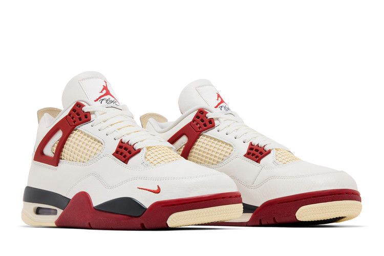 Air Jordan 4 OG SP x Nigel Sylvester Brick After Brick Branco - 44SHOES
