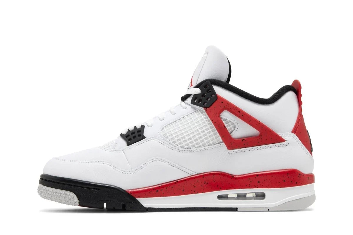 Air Jordan 4 Retro Red Cement Branco - 44SHOES