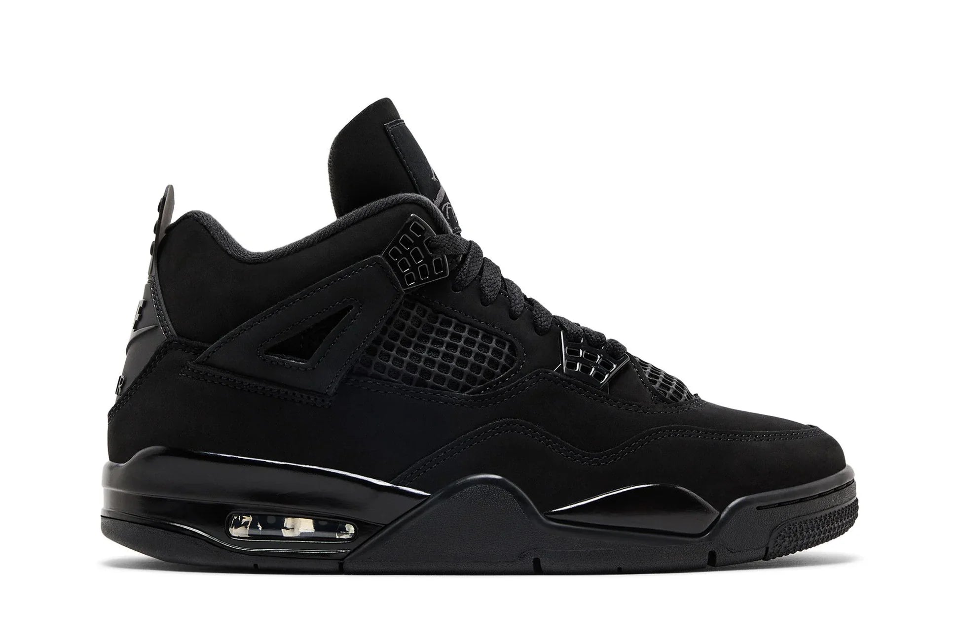 Air Jordan 4 Retro 'Black Cat' Preto - 44SHOES