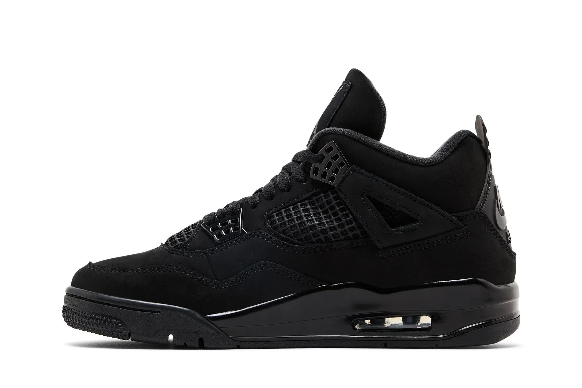 Air Jordan 4 Retro 'Black Cat' Preto - 44SHOES