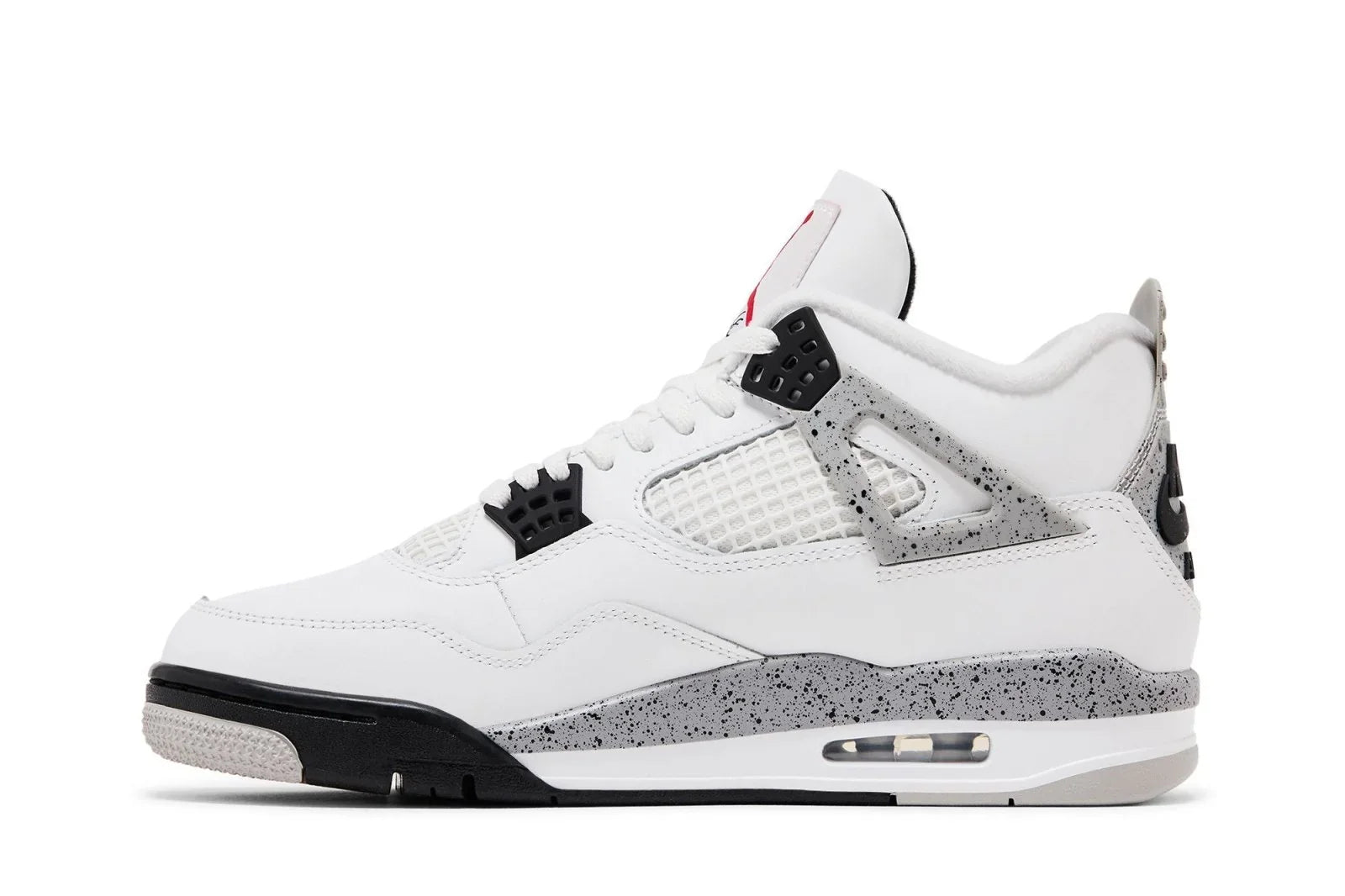 Air Jordan 4 Retro OG Nike White Cement Couro Branco - 44SHOES