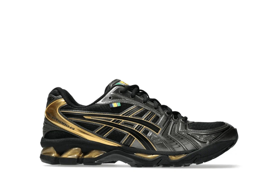 Asics Gel-Kayano 14 x Senna Black Gold Preto - 44SHOES