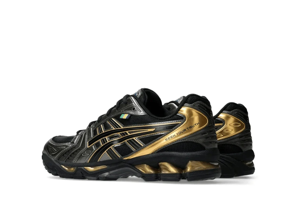 Asics Gel-Kayano 14 x Senna Black Gold Preto - 44SHOES